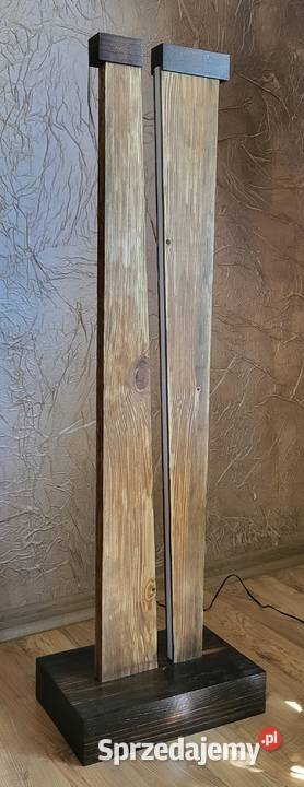 LAMPA PODŁOGOWA LED LITE DREWNO Zator