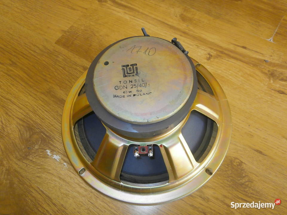 Głośnik GDN 2540 8ohm Tonsil do regeneracji 1 Audio Łódź sprzedam