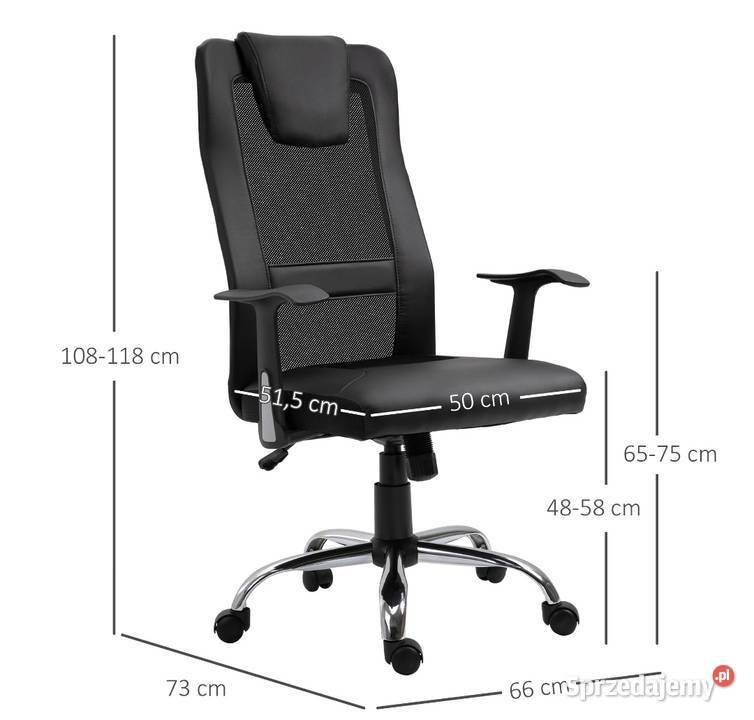 Krzesło biurowy obrotowe z regulacją wysokości Brzesko sprzedam