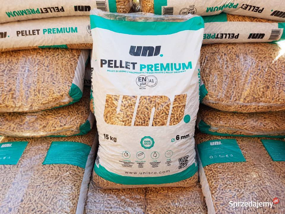 Pellet Unipellet PREMIUM A1 Śląsk pelet Opał Tarnowskie Góry