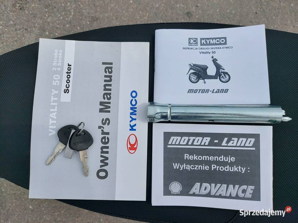 Kymco Vitality 50 2T Fabrycznie nowy metalic Glinojeck