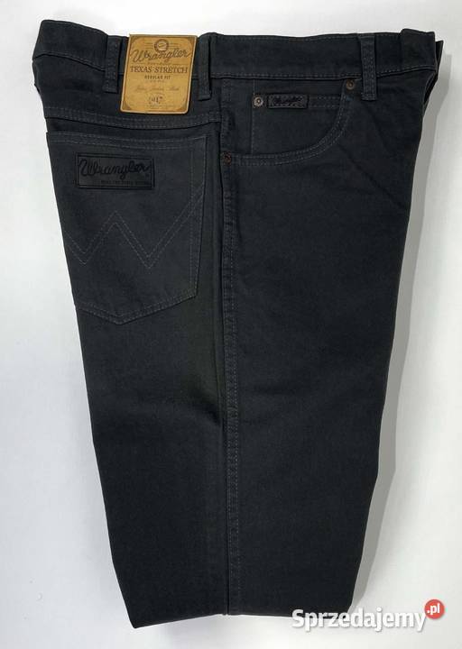 Spodnie m skie Wrangler Texas Stretch Navy Grey Regular W31 Pisz