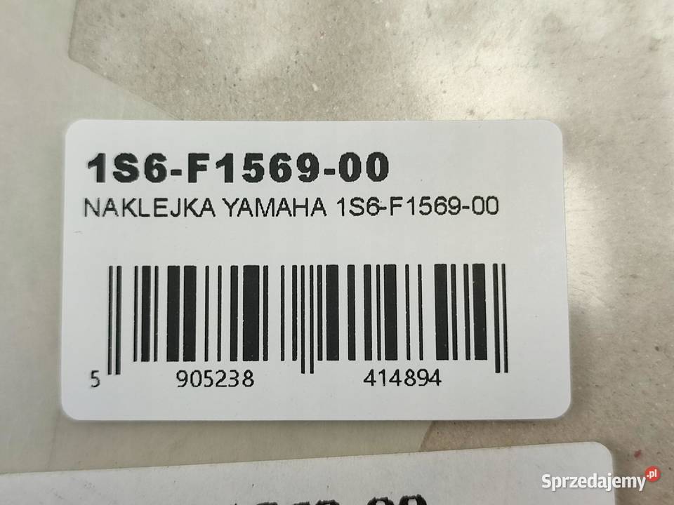 NAKLEJKA NA BŁOTNIK LEWA YAMAHA VP300 20052006 lubelskie