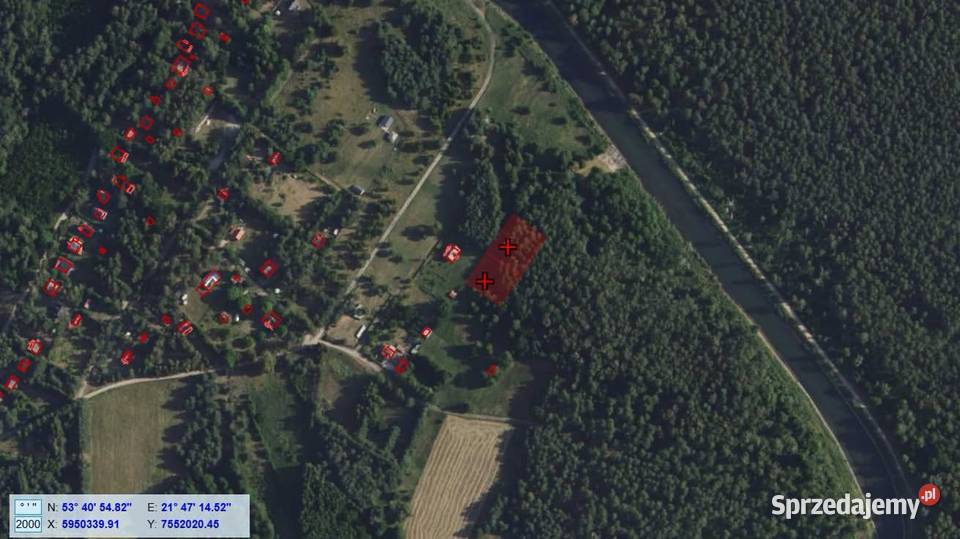 Karwik 2 działki o powierzchni 2 500 m Kanału