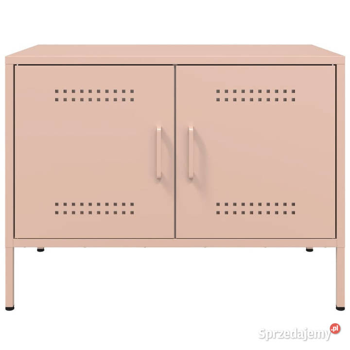 Szafki RTV 2 różowe 68x39x505 stalowe WM842937 Warszawa sprzedam