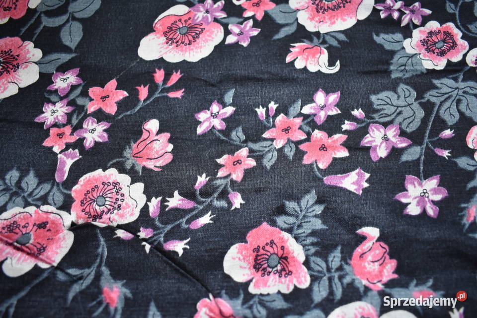 Tkanina vintage bawełna Tkaniny i przybory do szycia Warszawa sprzedam