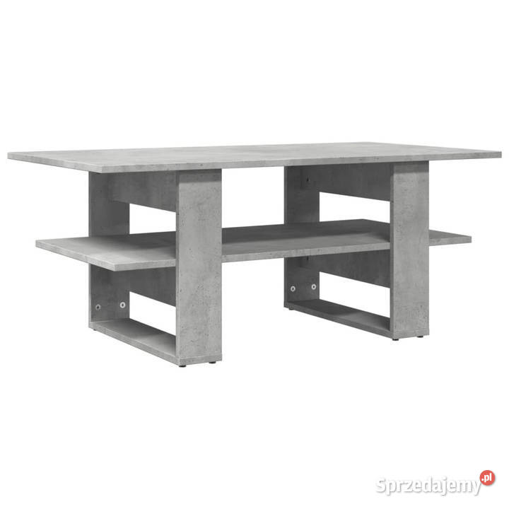 Stolik kawowy szarość betonu 102x55x42 WM823265 mazowieckie