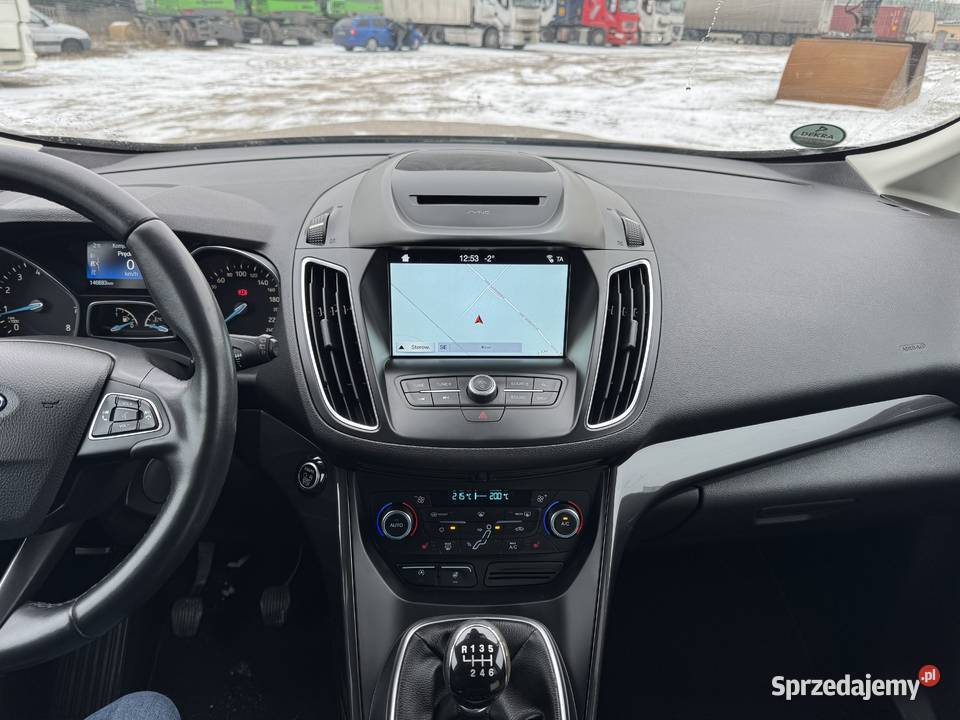 Ford C BENZYNA Klimatronik Nawigacja Tempomat manualna Konin