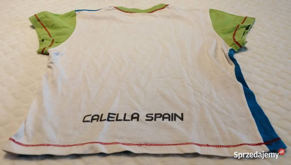 Koszulka krótki rękaw Calella Spain 104110 śląskie Czeladź