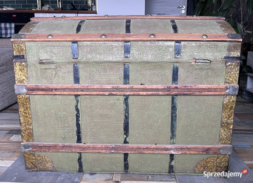 Skrzynia kufer renowacja antyk Gdańsk sprzedam