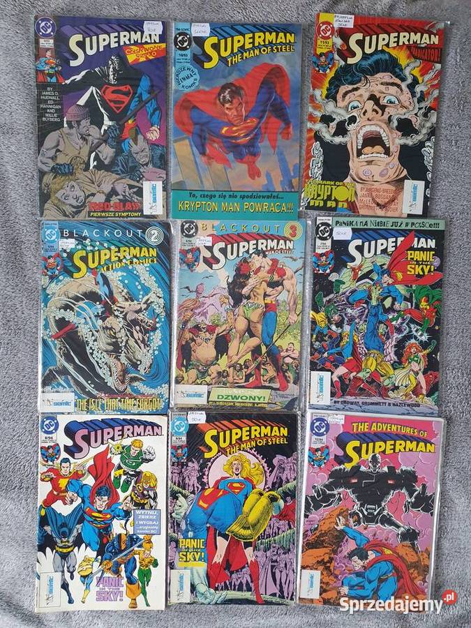 Superman wydawnictwo TmSemic zestaw 43 komiksów pomorskie Gdynia
