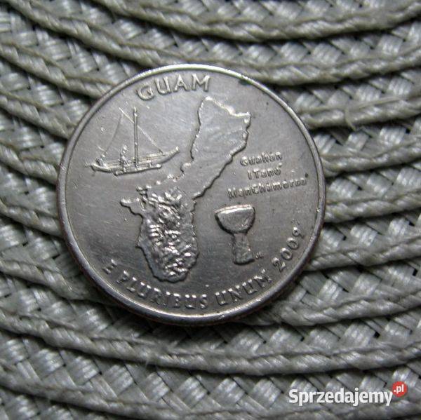 USA 25 Cent 2009r P Stany GUAM Kalisz sprzedam