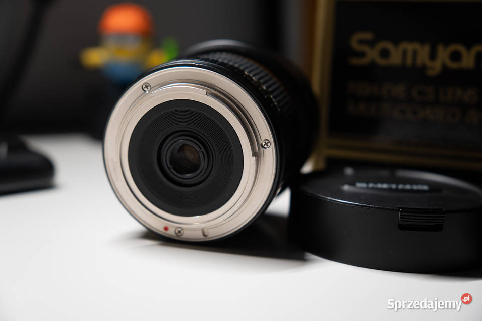 Obiektyw szerokokątny Samyang 8mm f35 Canon Sony dolnośląskie Legnica sprzedam