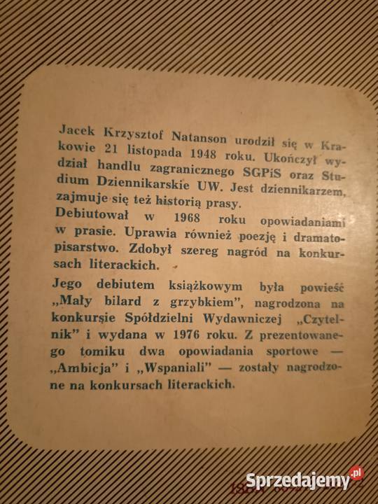 Natanson książki Wspaniali księgarnia Praga Warszawa