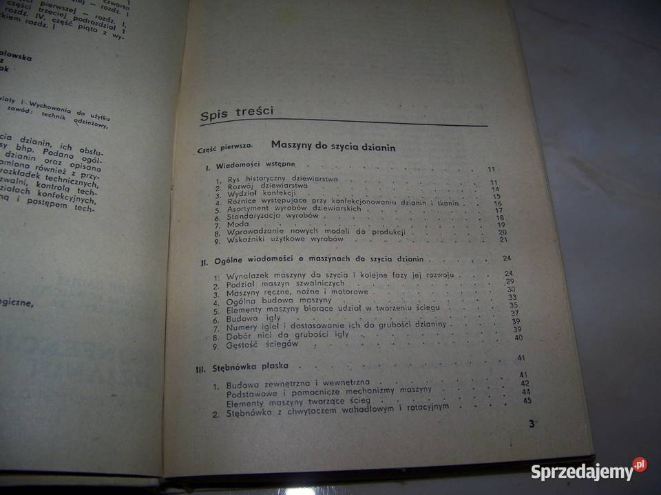 KONFEKCJONOWANIE DZIANIN 2 TOMY sprzedam