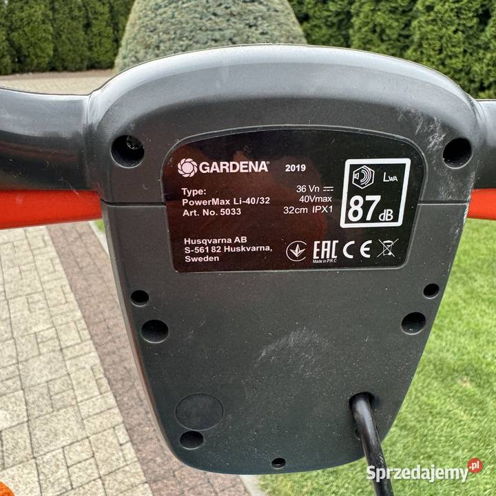 Kosiarka akumulatorowa Gardena 4032 Li 503320 z dolnośląskie Lubin