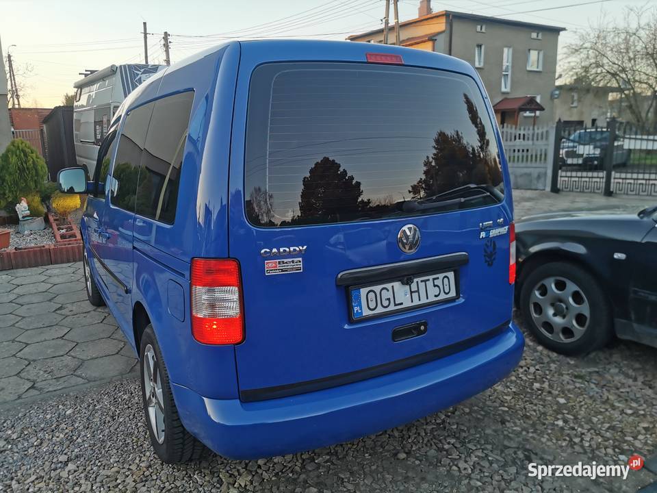 sprzedam vw caddy 16 mpi gaz klima 5 osobowy 1600cm3 Caddy Bytom