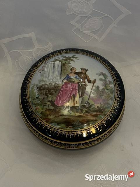 Porcelanowe puzderko Limoges sprzedam