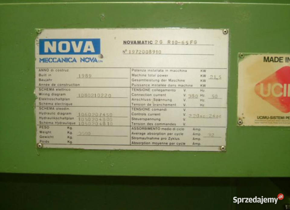 Szlifierki spiczaste 2GR 1064 CNC6781 Legnica