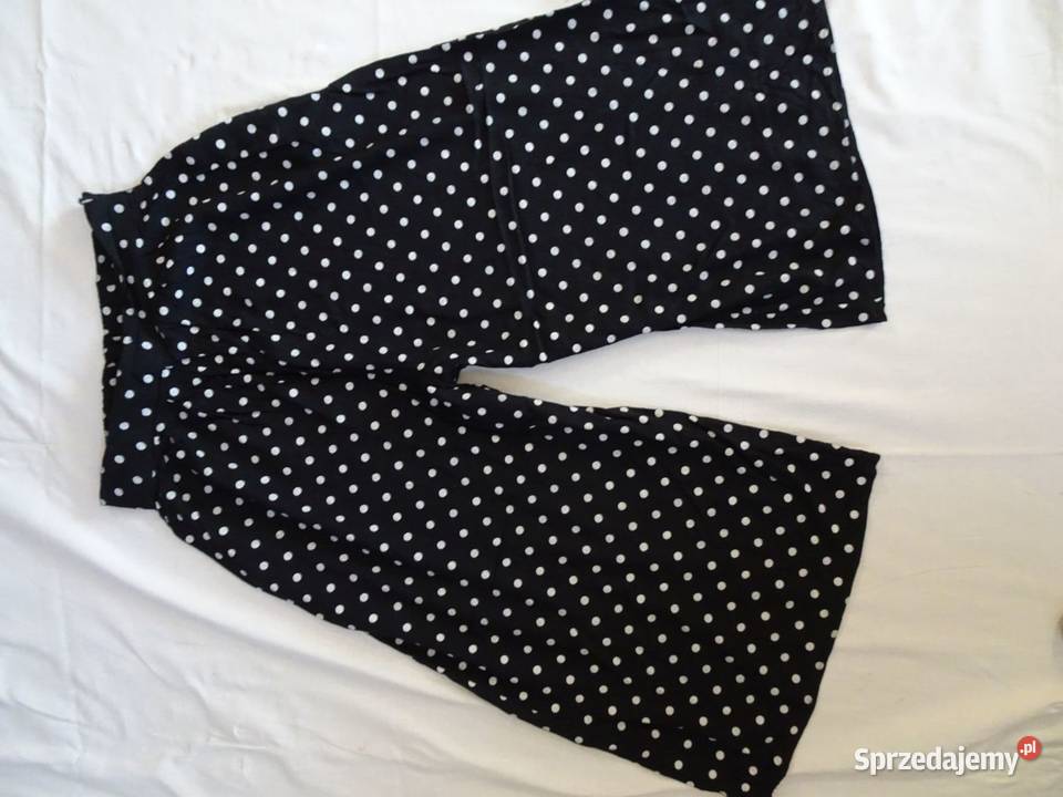 Spódnica spodnie grochy Wiskoza 38 40 vintage Nowy Sącz sprzedam