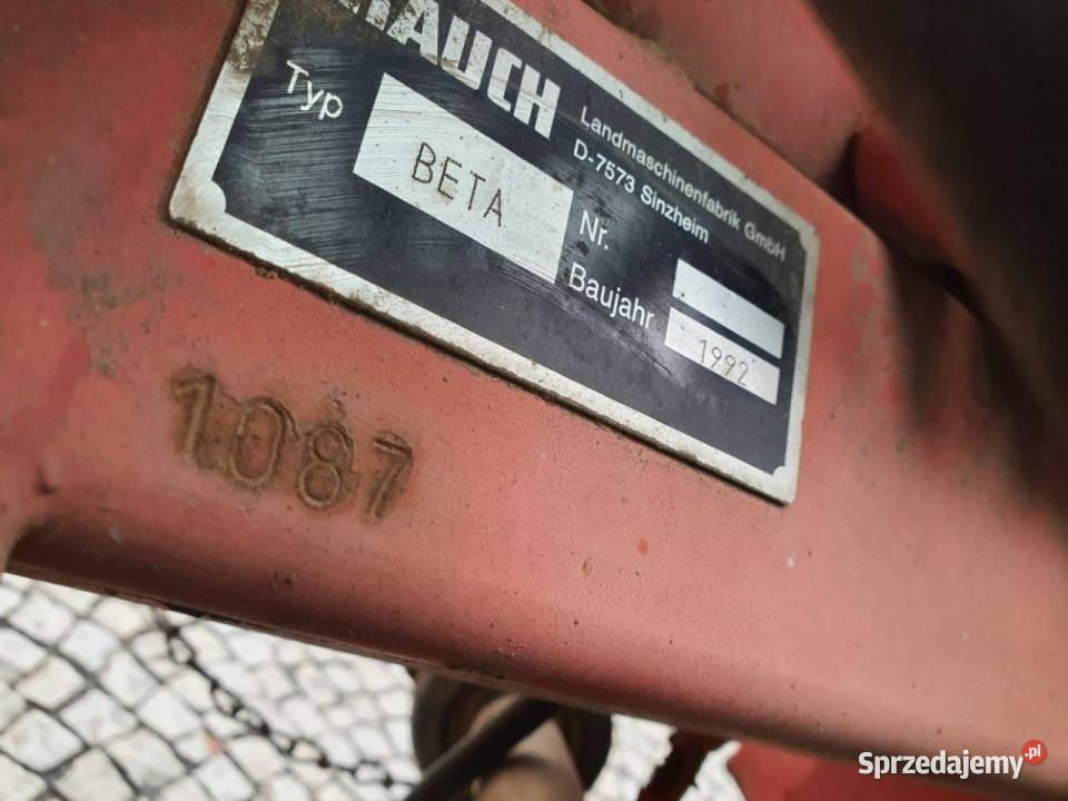 siewki i siewniki inny RAUCH BETA B910 Siewnik Głogówek