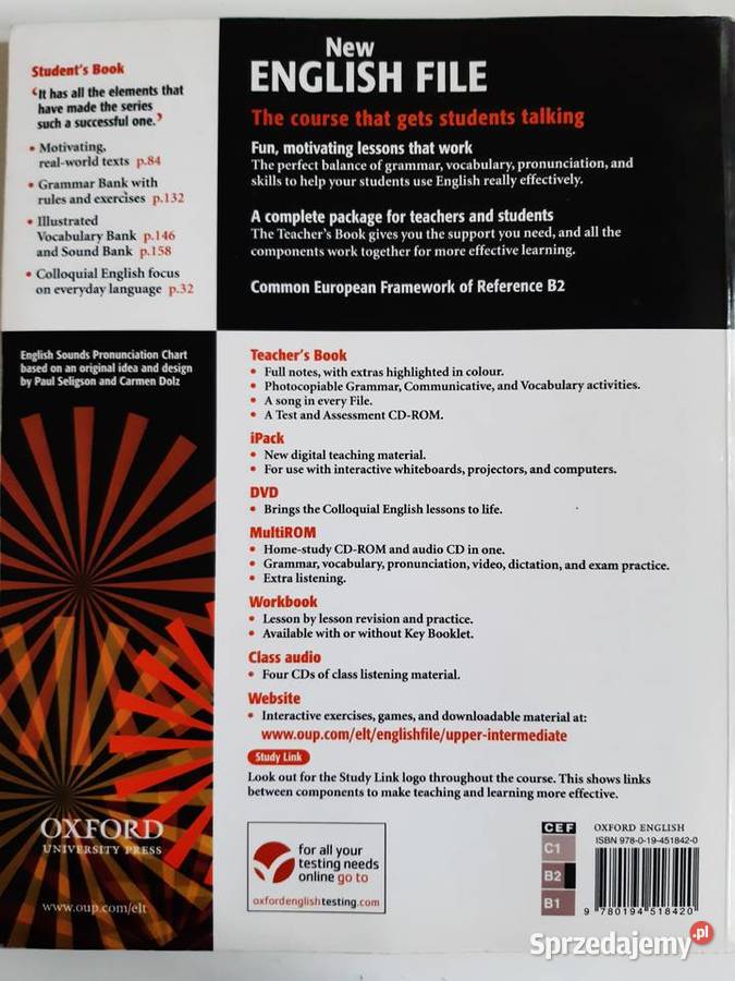 English File Upperintermediate Students Book Warszawa
