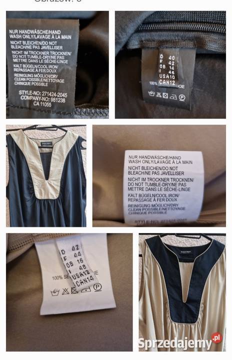 Komplet narzutki i dwóch bluzek Blacky Dress 42 Kaptur Lublin