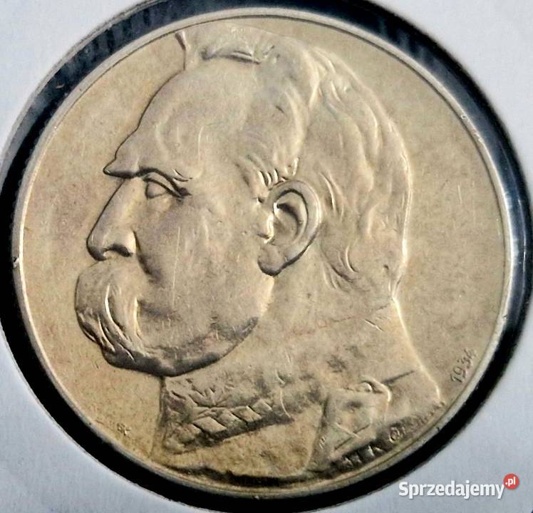 Komplet monet II RP 5 i 10 Orzeł strzelecki Sosnowiec
