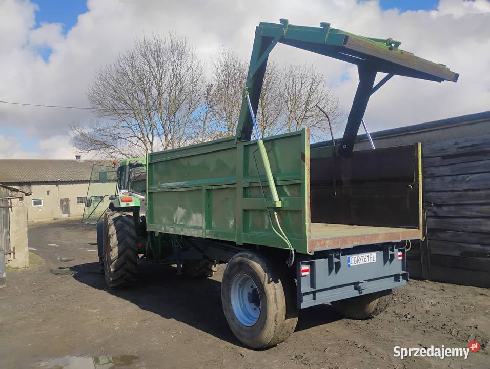 Przyczepa jednoosiowa 8t