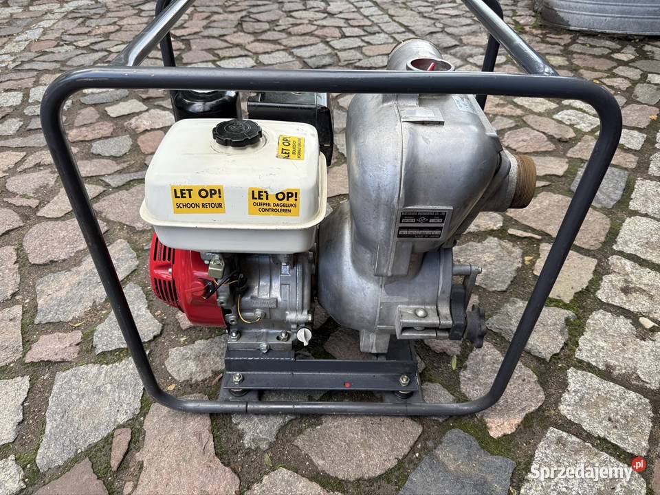 Japońska Motopompa szlamowa honda gx240 8HP