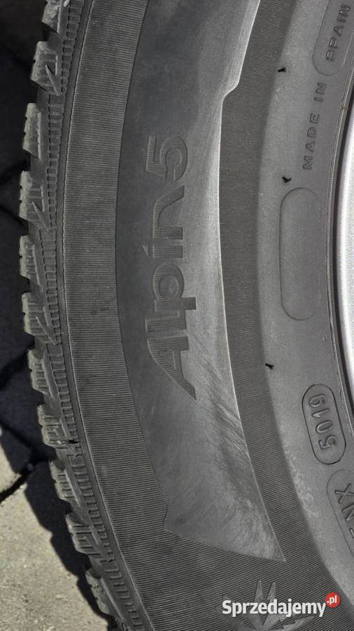 Alufelgi z oponami zimowymi Michelin 16 Rozstaw śląskie Czechowice-Dziedzice