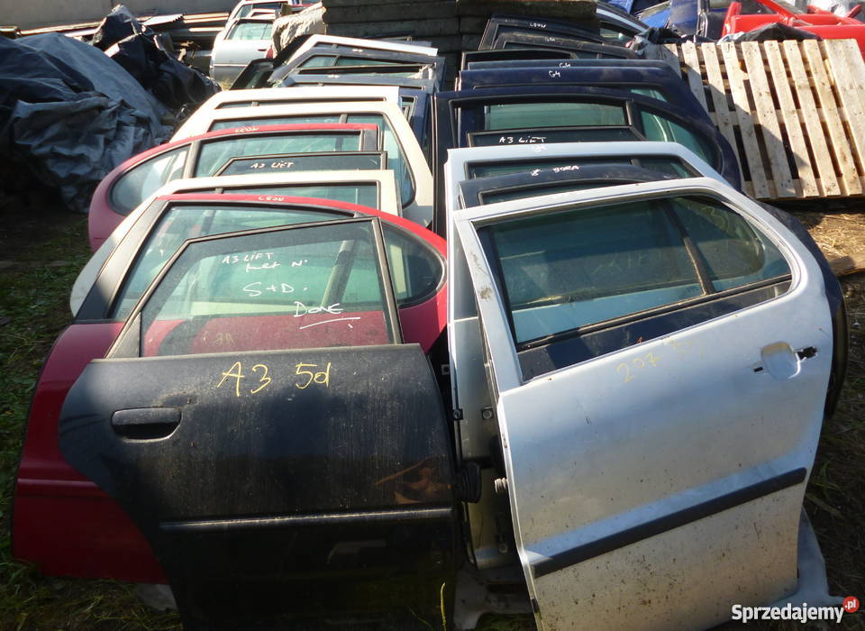 Drzwi Audi A3 8L A4 B5 i B6VW Golf 4 i 5BoraSeat