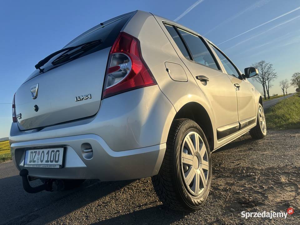Dacia Sandero 14 MPi 75 101000 2009 z Niemiec nieuszkodzony podkarpackie Przeworsk
