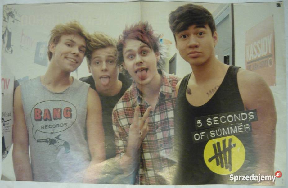 PLAKATY 5 SECONDS OF SUMMER WYPRZEDAŻ ŚWIAT