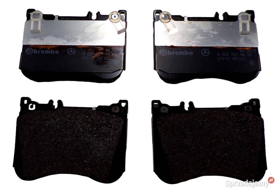 MERCEDES W222 W217 Klocki hamulcowe przod OE Ruda Śląska
