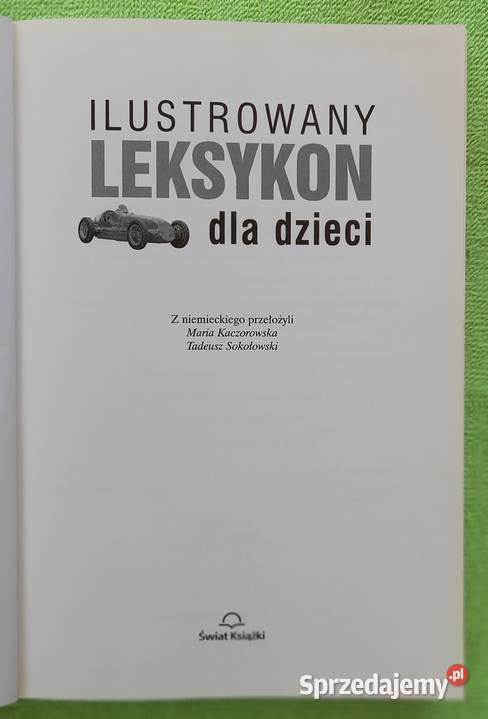 Ilustrowany Leksykon dzieci poradnik 1500 haseł mazowieckie Małkinia Górna