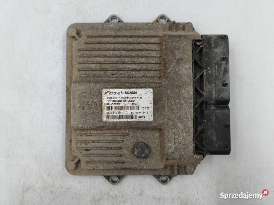 Sterownik Silnika Fiat Fiorino 13 JTD 51862586