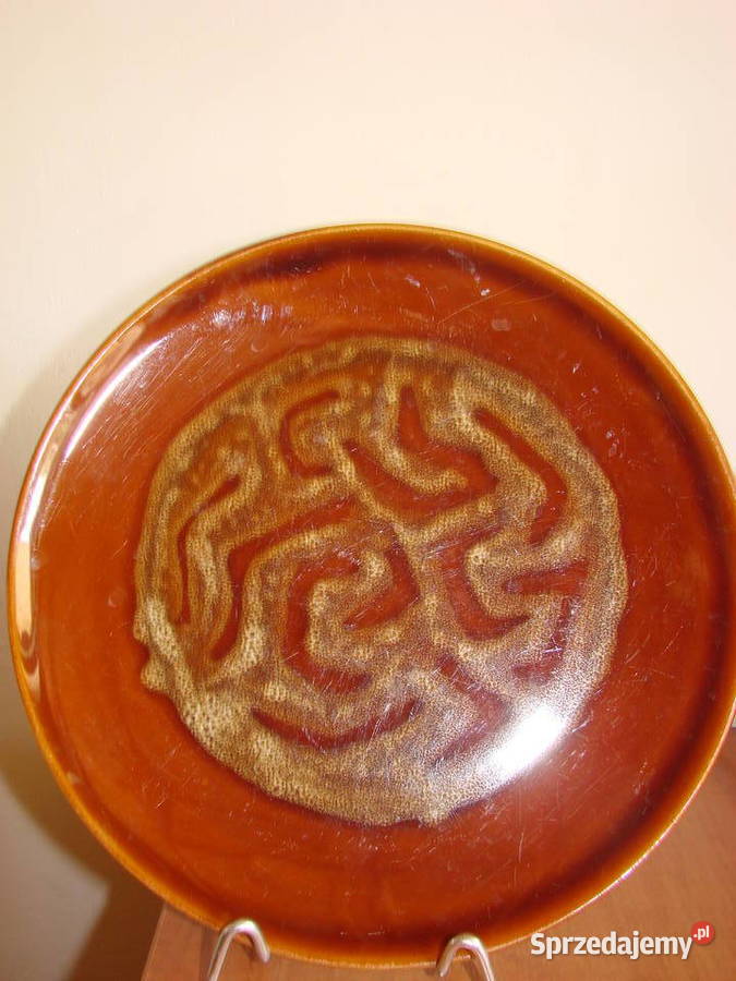 Porcelit Pruszków talerz 27 pomorskie Pruszcz Gdański