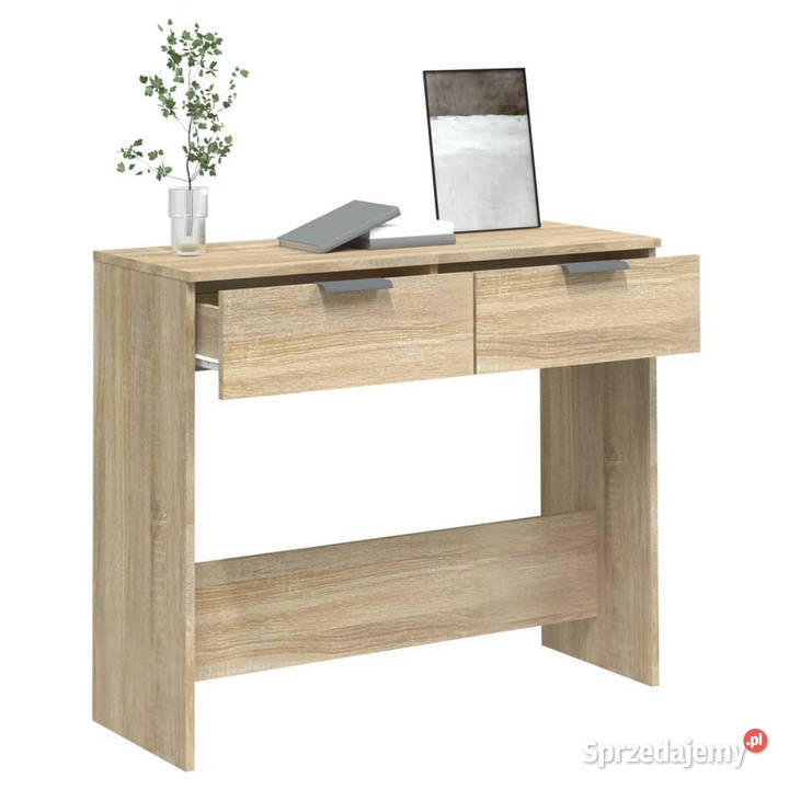 Stolik konsolowy dąb sonoma 90x36x75 WM811334 sprzedam