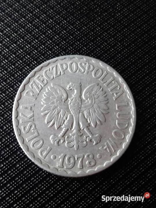 PRL Moneta 1 złoty 1978 r bzm śląskie Katowice