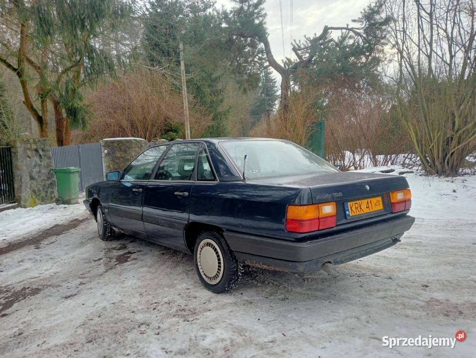 Audi 100 C3 18 90 1986r Zabytek Żółte blachy małopolskie