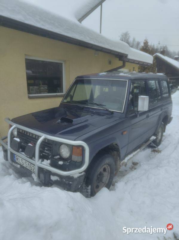 Mitsubishi Pajero 1990 25D 100 4x4 Zamiana Sanok diesel Zarszyn