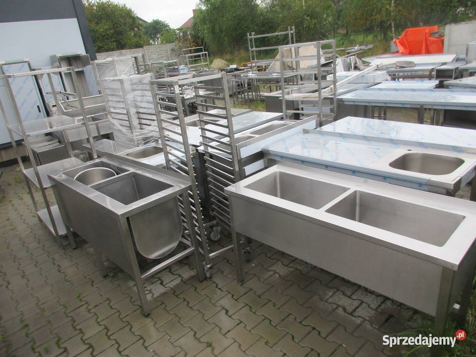 Zlew Szafa Okap Regał MEBLE ZE STALI NIERDZEWNEJ wielkopolskie