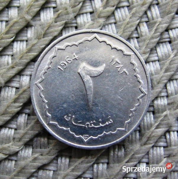 Algieria 2 Centyma 1964r Kalisz