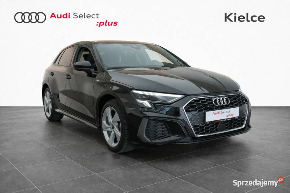 Audi A3 Sportback 35TFSI 150 Stronic Kamera centralny zamek Kielce