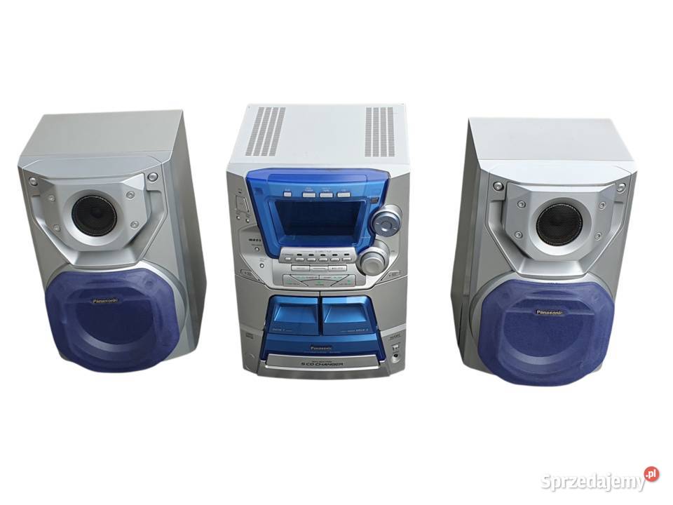 Stara wieża Panasonic SAAK22 Unikatowy zestaw śląskie Cieszyn