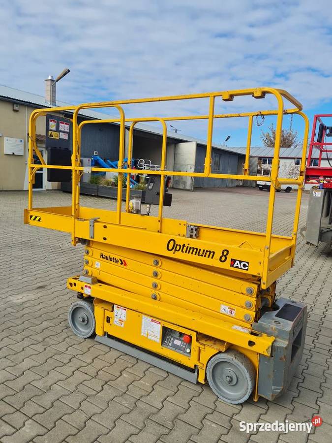Podnośnik nożycowy Haulotte Optimum 8AC Dźwigi, podnośniki Dąbrowa Tarnowska