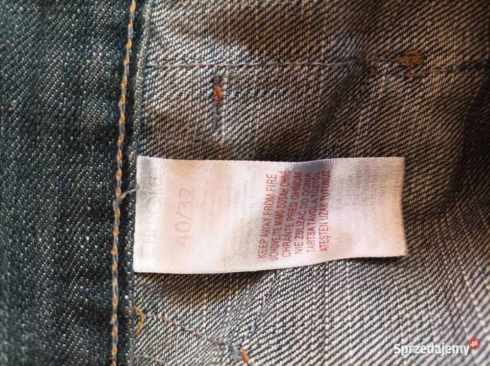 Cherokee męskie spodnie jeansowe vintage XL niebieski Odzież codzienna Warszawa sprzedam