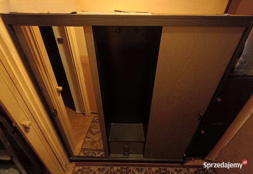 Szafa garderoba z lustrem do przedpokoju garaż Szafy i garderoby