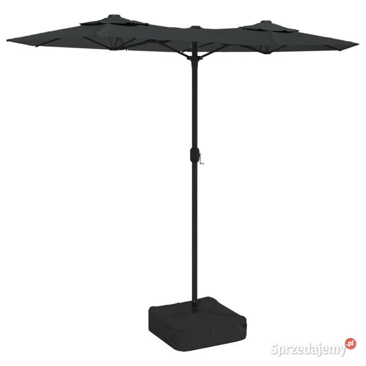 vidaXL Podwójny parasol ogrodowy z LED Parasole grzewcze Warszawa